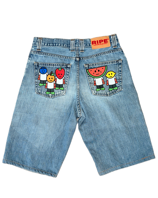 Brick Denim Shorts